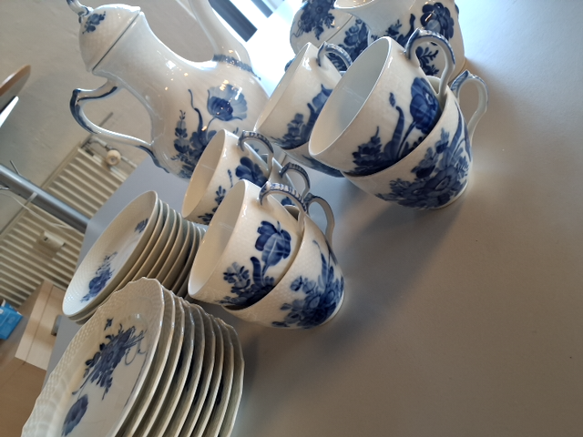 Blåblomst, Kaffestel, Royal Copenhagen